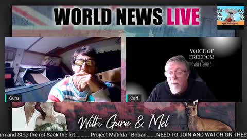 Guru and Carl drop in Friday