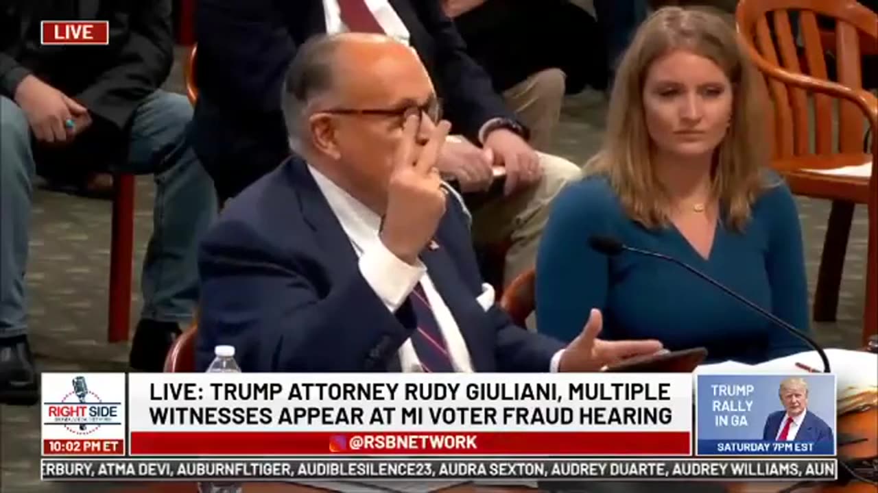 2020 ELECTION,-Rudy Giuliani presents CONCRETE VOTER FRAUD