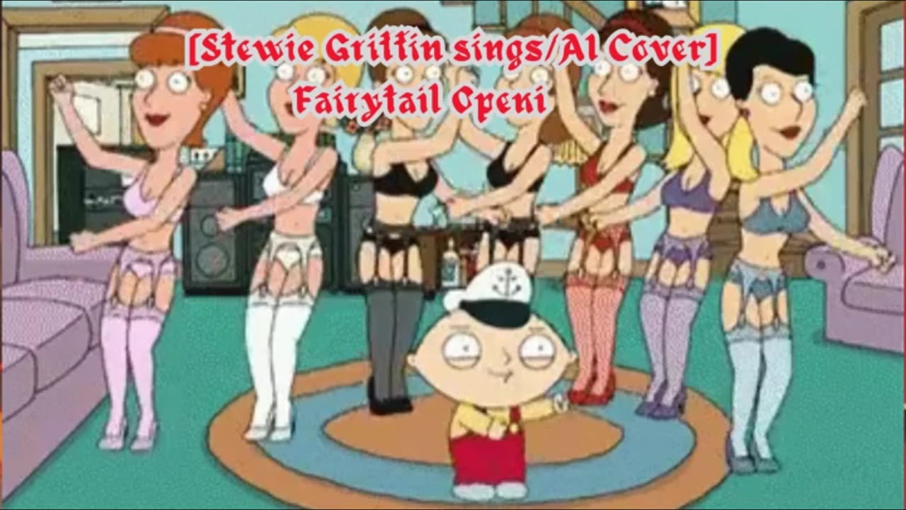 [Stewie Griffin sings/AICover] Fairy tail Opening 1 Funkist - Snow Fairy