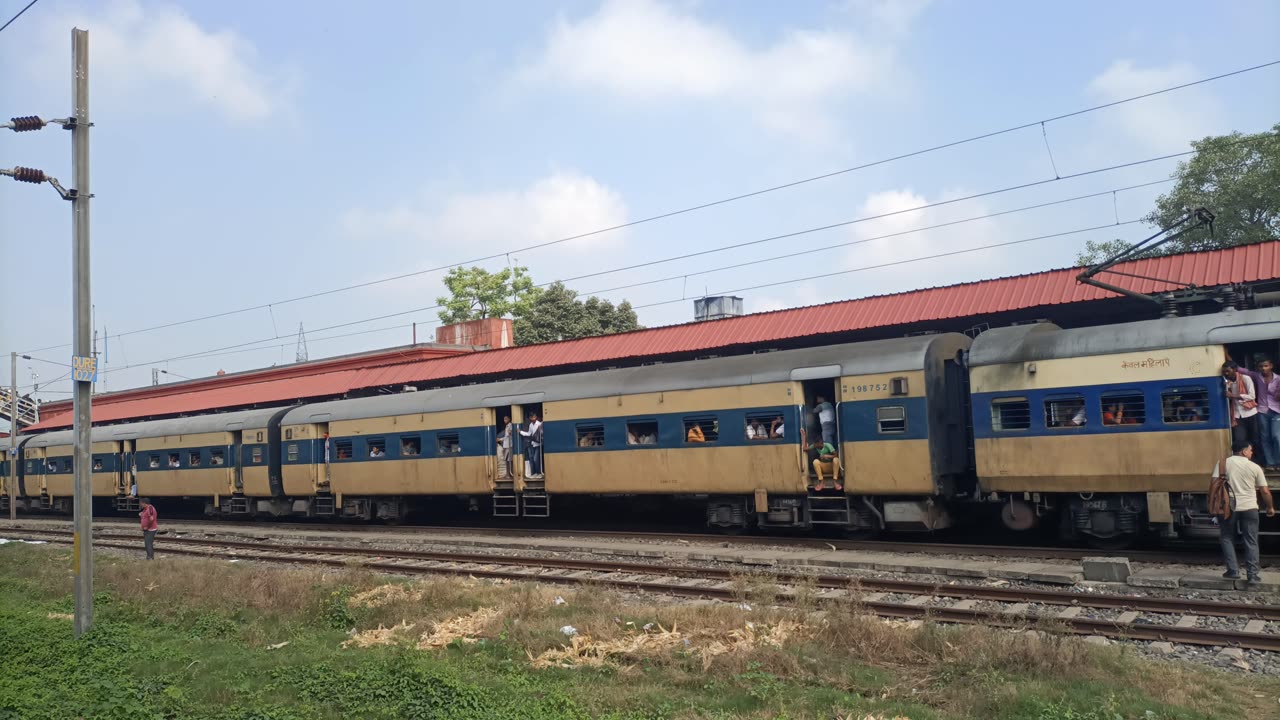 Railway station in Bihar india