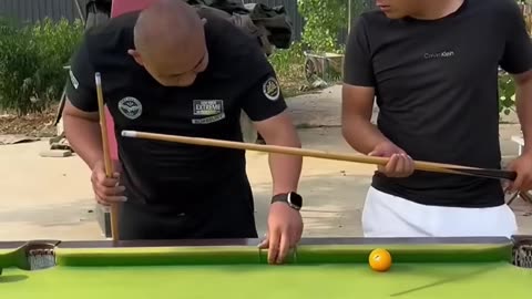 Funny video Billiards million view