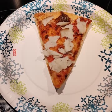 Eating Oscar Meyer Turkey Breast On Top Of A Pizza, Dbn, MI, 8/18/23