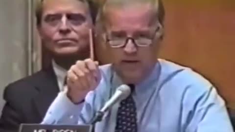 Biden says that it was he who proposed bombing Belgrade in 1999. Biden is a War Criminal.