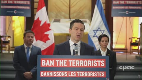 Canada: Conservative Leader Pierre Poilievre speaks with reporters – October 10, 2024