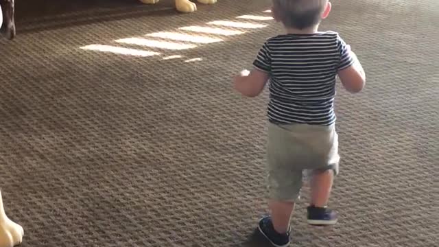 Toddler Accidentally Beheads New Friend