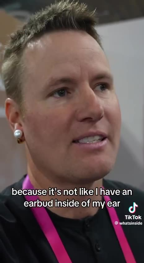 Testing the audio earrings