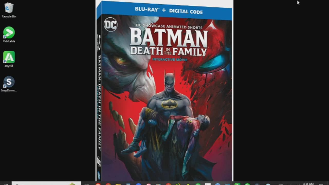 DC Showcase Batman Death in the Family Review