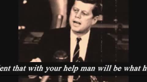 President John F Kennedy WARNING us all about secret society