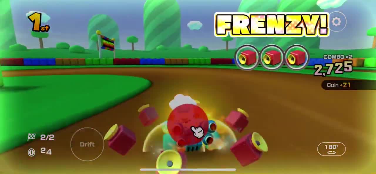 Mario Kart Tour - Red B Dasher Gameplay (Mario Tour Token Shop Reward)