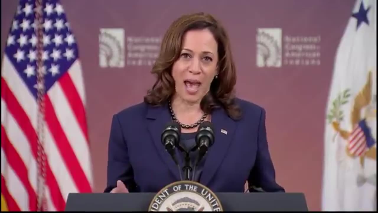 Kamala Harris on Columbus Day