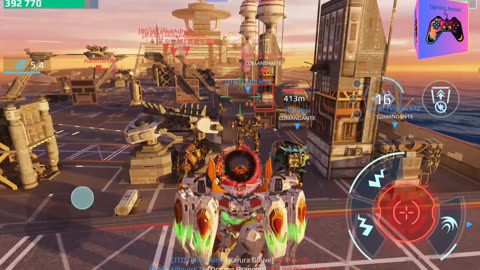 Gameplay de un partida de War Robots