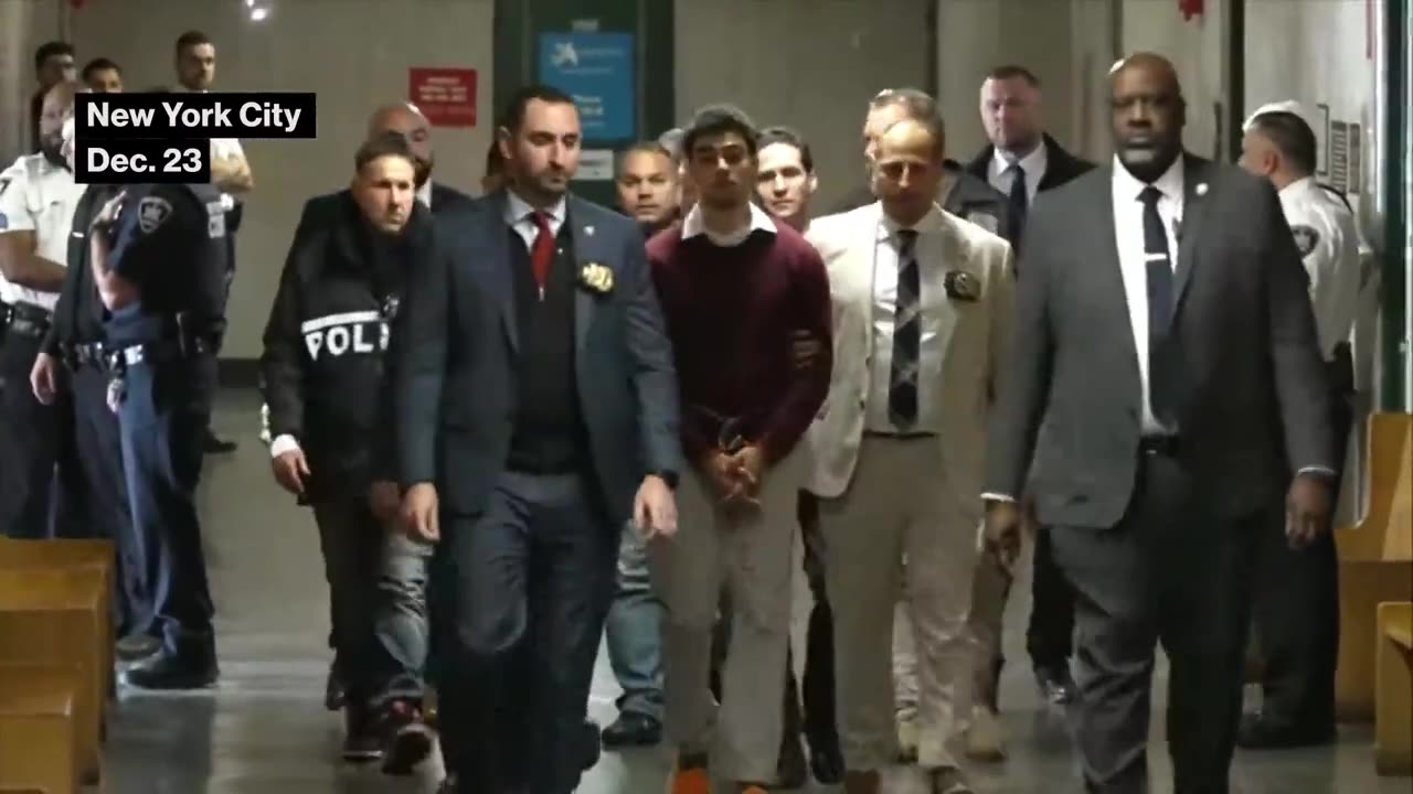Luigi Mangione se declara inocente del asesinato del director ejecutivo de una aseguradora de salud