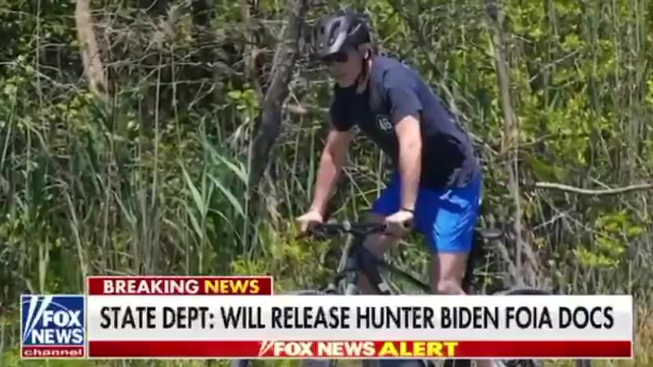 State department will release Hunter Biden FOIA documents- ask yourself why now?