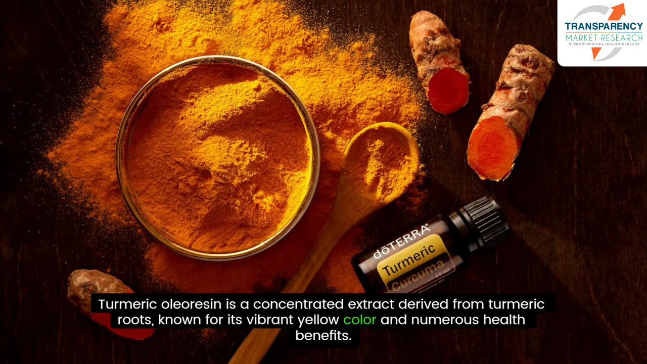 Turmeric Oleoresin Market Expected to Reach US$ 192.2 Mn by 2034