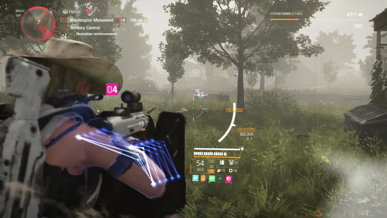 WASHINGTON MONUMENT / Trying out an F2000 to Hunt True Sons /#Gameplay of the #Division2 #TomClancy