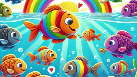 🌈 The Rainbow Fish: The Joy of Giving 🌈