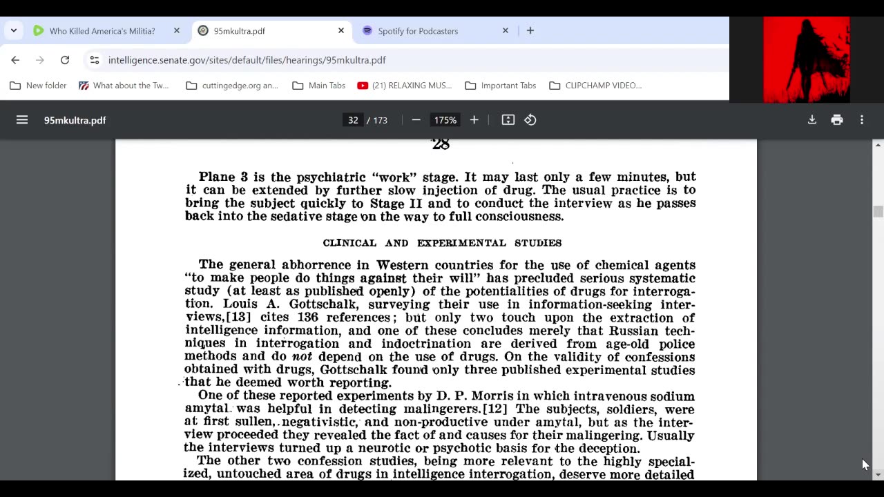 MK ULTRA PROGRAM - WHAT DID CONGRESS KNOW? EPISODE 2