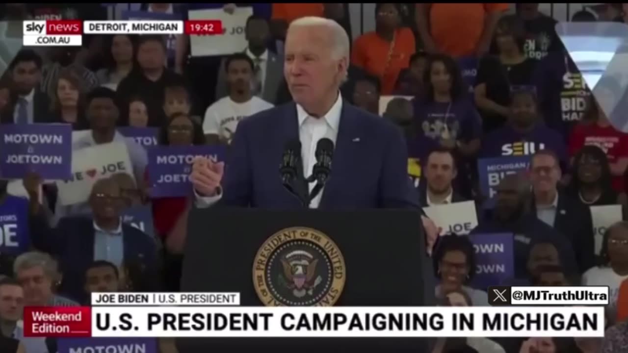 Biden: “I mean this from the bottom of my heart, Trump is a threat to this nation."