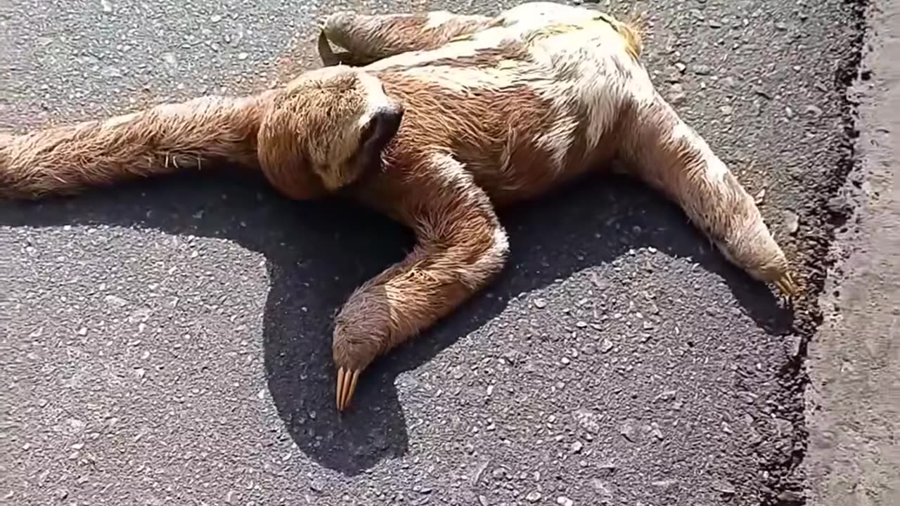 Sloths Block the Traffic Everywhere