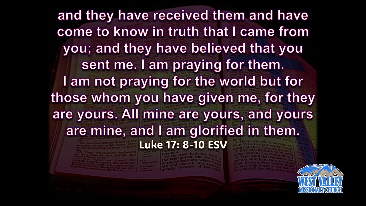 09/01/2024 – WVMC Communion Sunday service Pastor Dan Rogers Continuing Message Series: Red Letters Of Christ