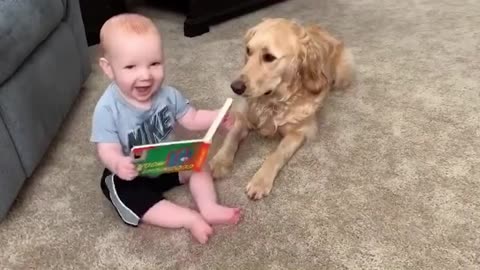 HOW TO MAKE A DOG AND CHILD HAPPY