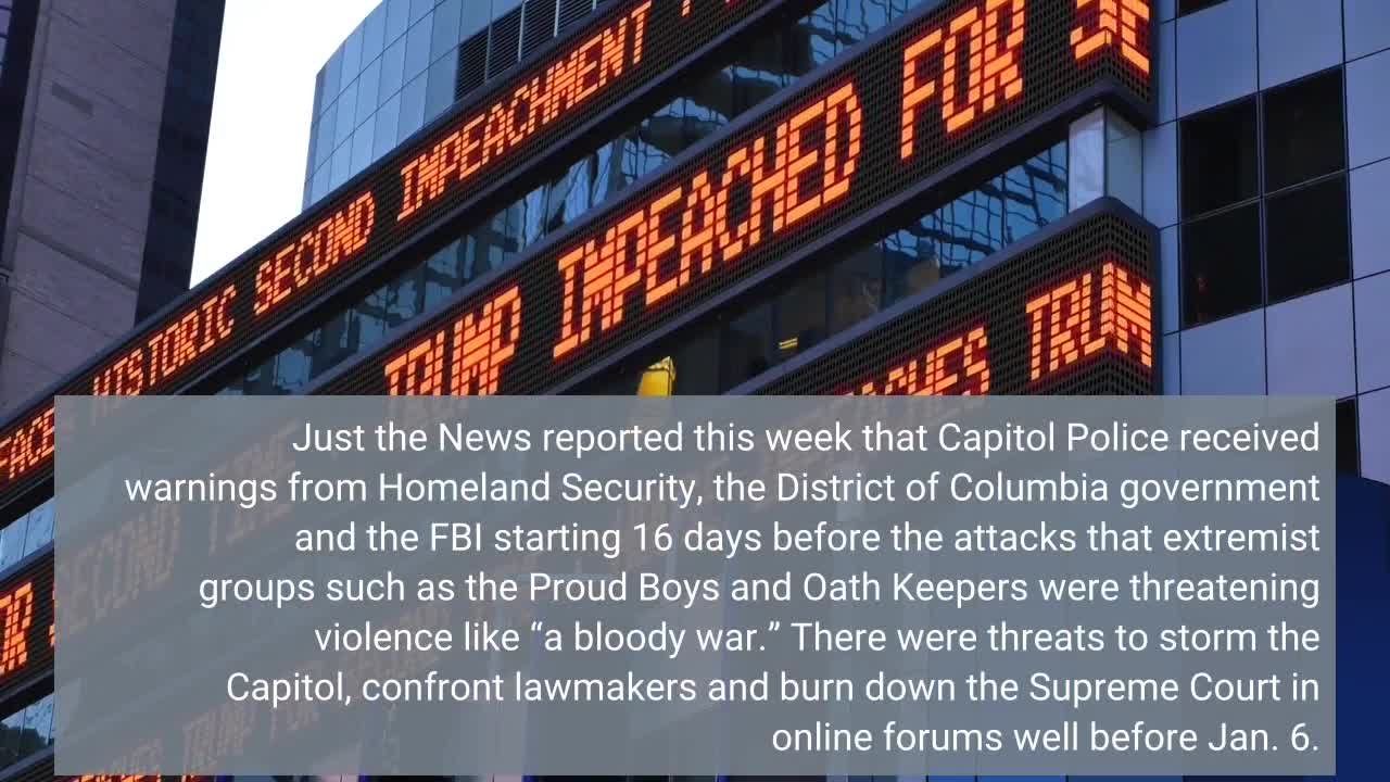 Red flags suggest police could have prevented Jan. 6, and that Capitol security remains lax