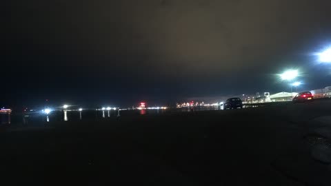 Night lapse of Southampton Docks