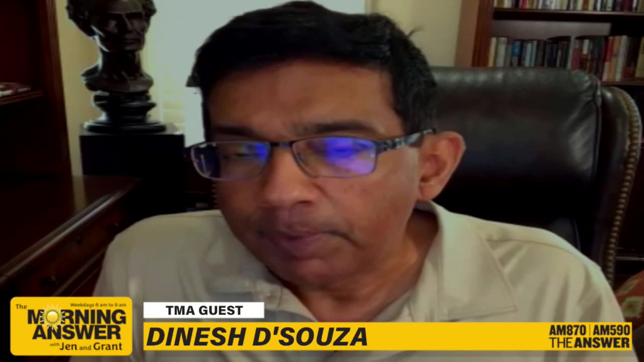 Dinesh D'Souza on The Morning Answer!