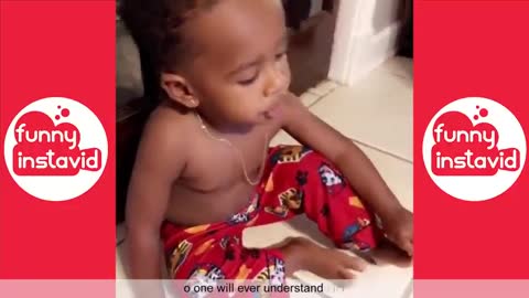 TRY NOT TO LAUGH OR GRIN WHILE WATCHING FUNNY KIDS VIDEOS COMPILATION 2018 P 2 Funny InstaVid part 1