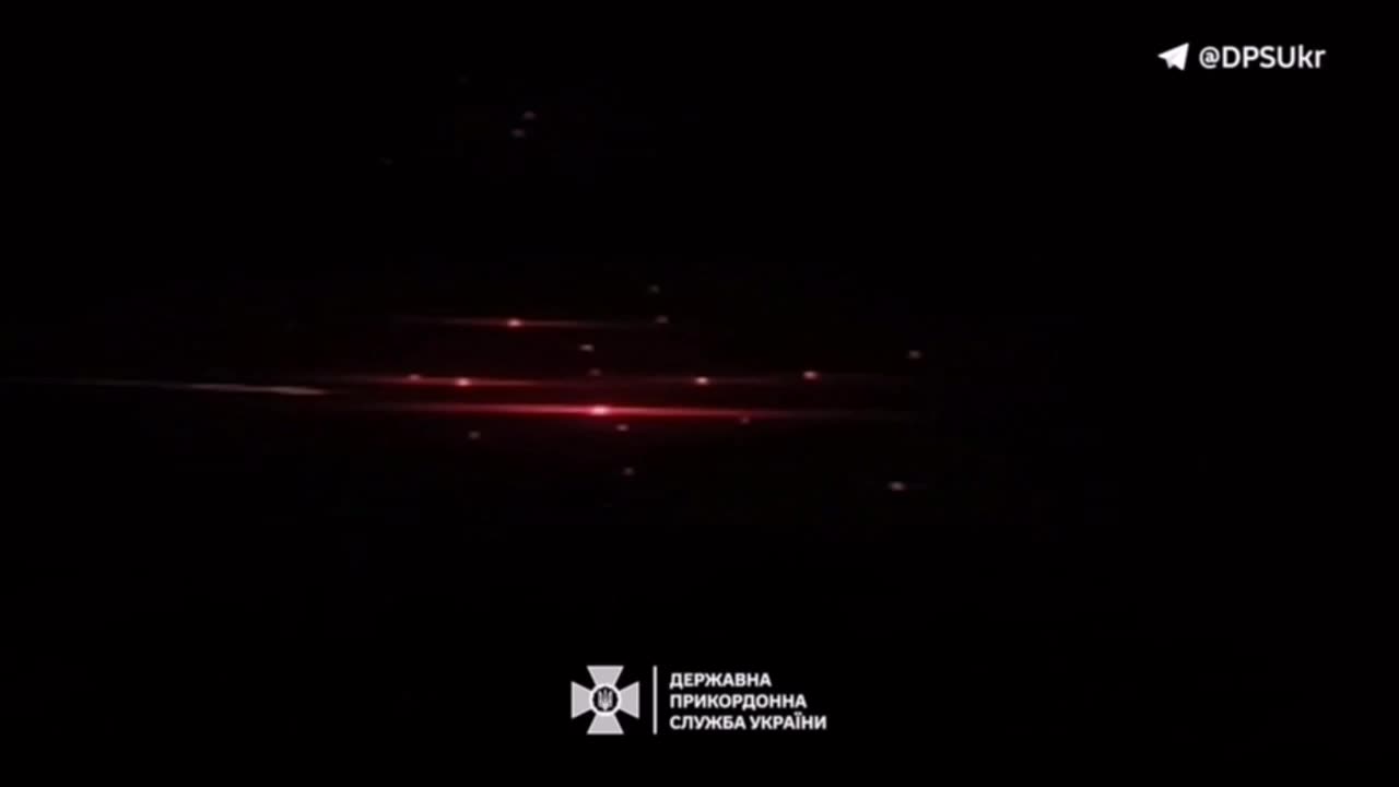 💥🔥Border guards showed footage of combat work on Shaheds over the