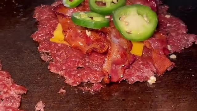 Cheesebeef burger