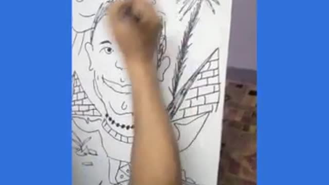 i draw my son as pharaohs