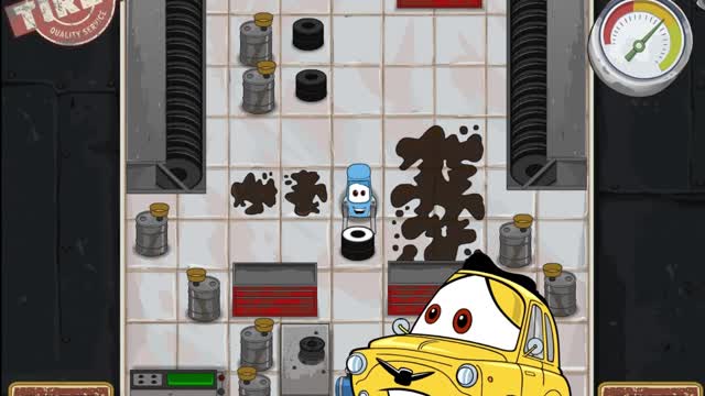 Have you tried pushing tires like this