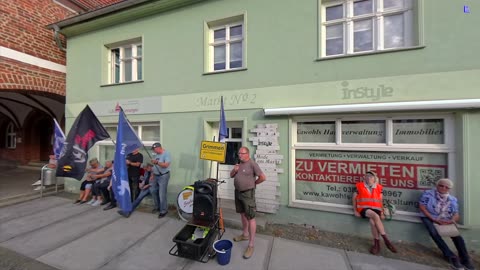 Grimmen Marktplatz - Ergänzungen zum schwarzen Kanal 05-08-2024