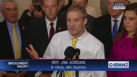 Jim Jordan on four transcripts not released yet by Schiff