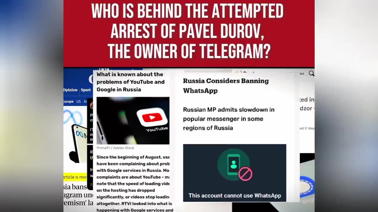 Who Is Behind The Attempted Arrest Of Pavel Durov, The Owner Of Telegram?