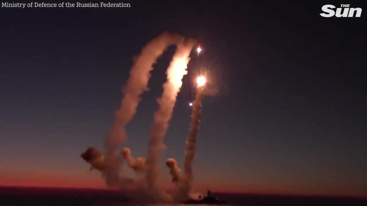 Russian ministry of defence have claimed it has launched missile on Ukraine