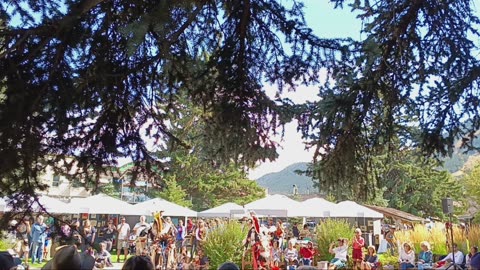 Native American Indian music dance dancing Jackson Wyoming