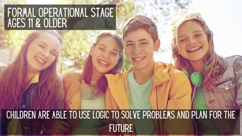 four cognitive stages of childhood development