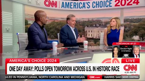 'I'm Just Nervous, Nervous, Nervous': CNN's Van Jones 'Worried' Over Harris' Chances In Pennsylvania