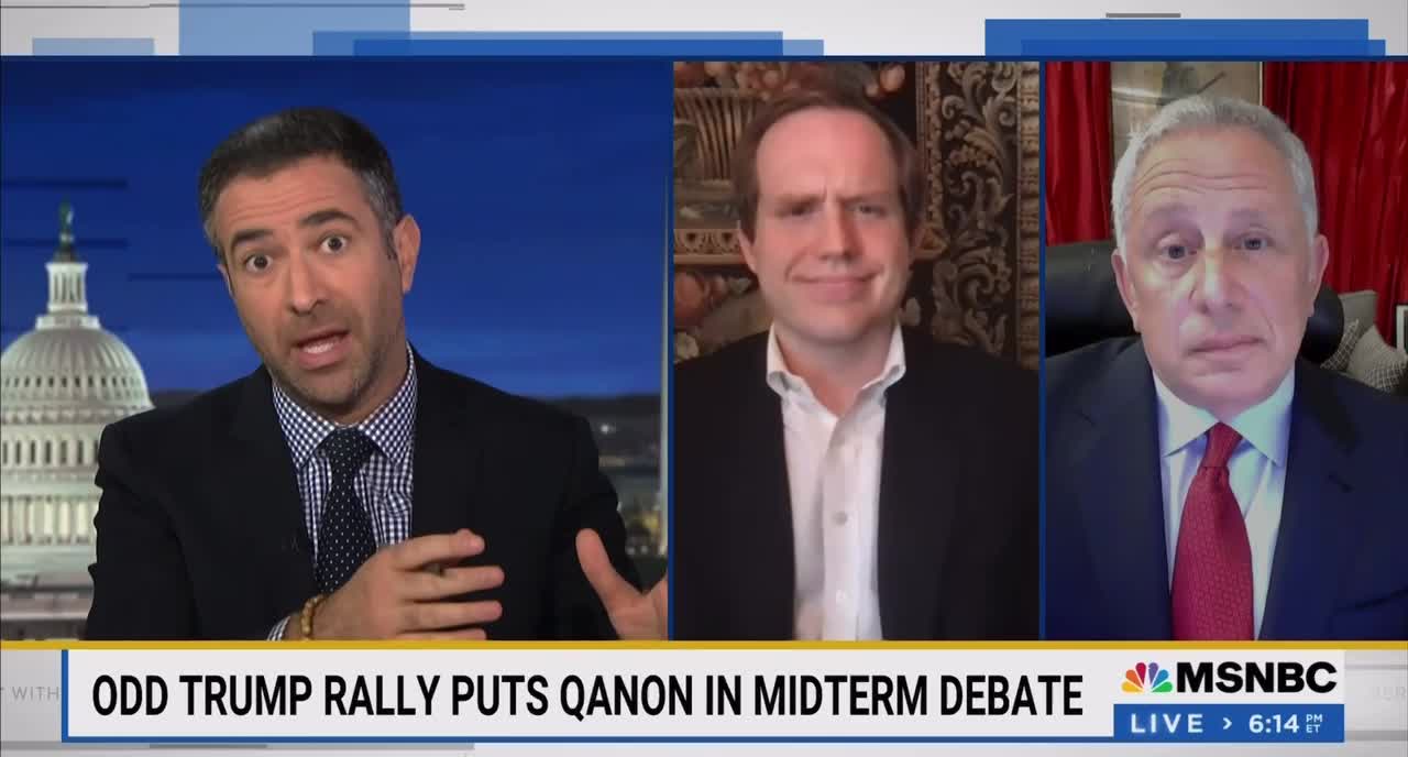 MSNBC Pushing Fake Narrative That "QAnon Believers" Expect "Executions by Trump"