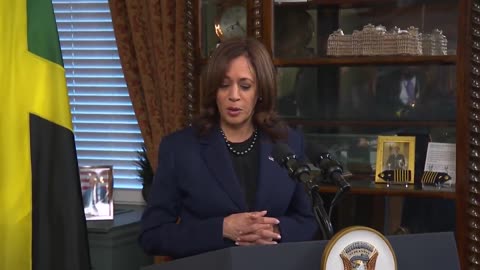 Vice President Kamala Harris With Some Word Salad on Jamaica COVID Recovery