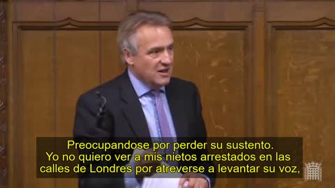 MP Charles Walker on covid restrictions for the elderly - Spanish subtitles