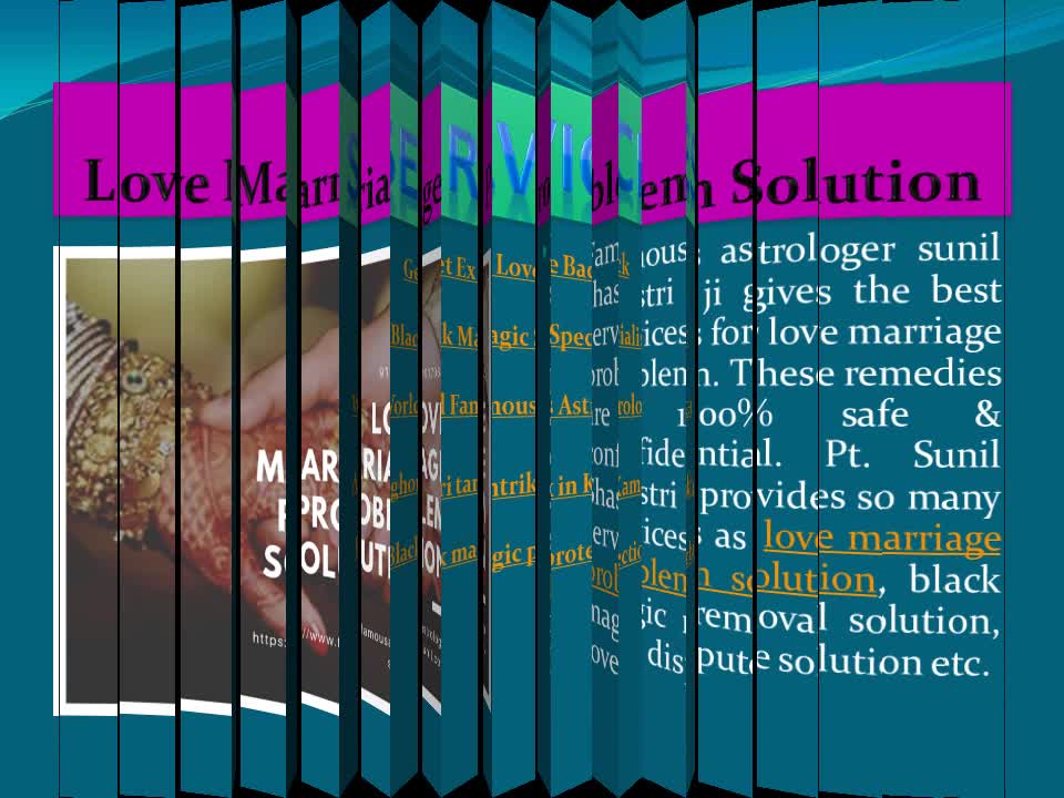 Inter-caste Marriage Problem Solution