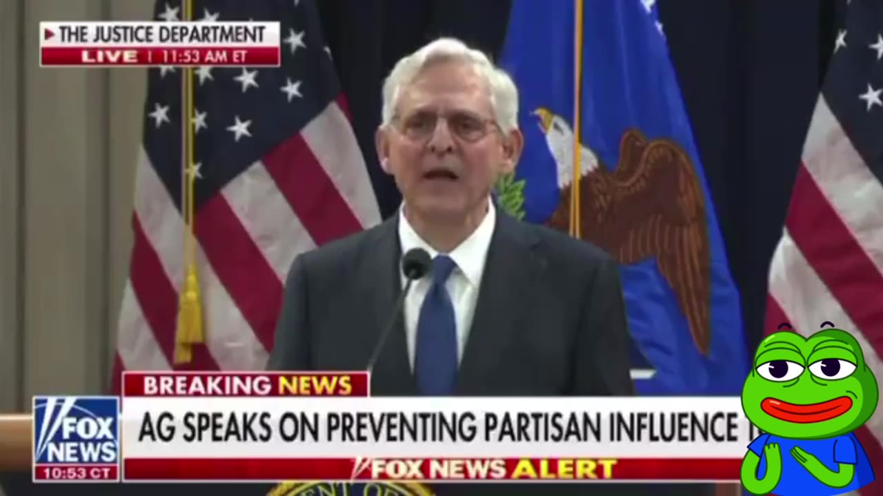 Merrick Garland says we are Bullying and Intimidating the DOJ for simply doing their jobs