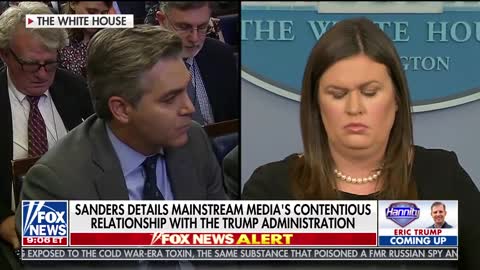 Hannity slams 'king of lies' Jim Acosta for self-righteous behavior at press briefing