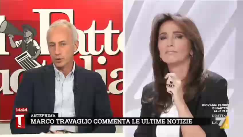 Il servilismo della TV:Marco Travaglio