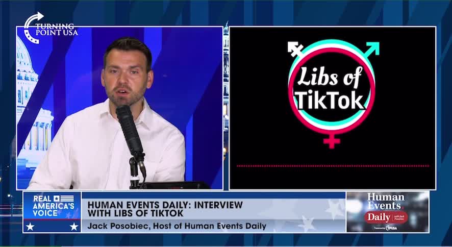 Libs of TikTok & Jack Posobiec discuss LOTT's reporting that often results in Twitter suspension