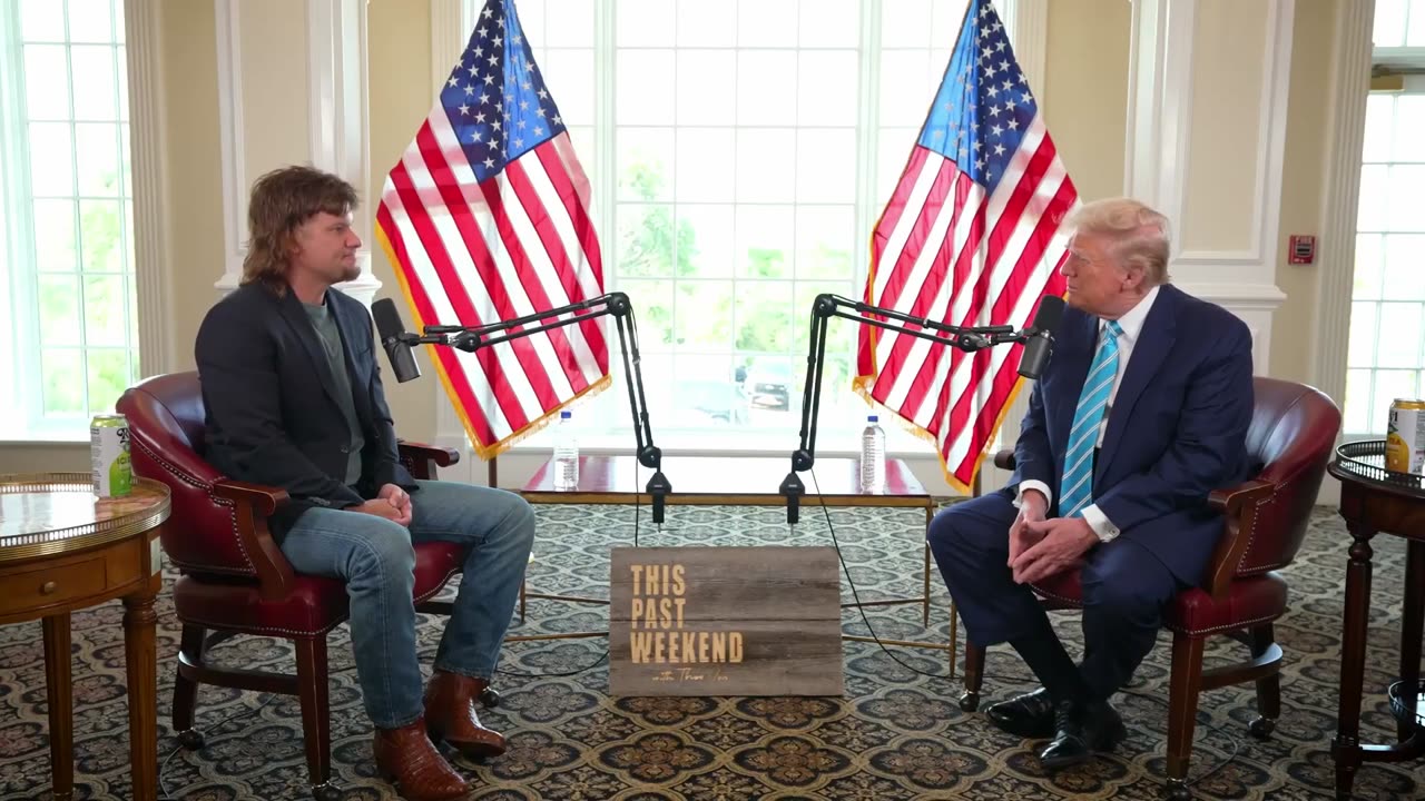 Theo Von interviews President Trump