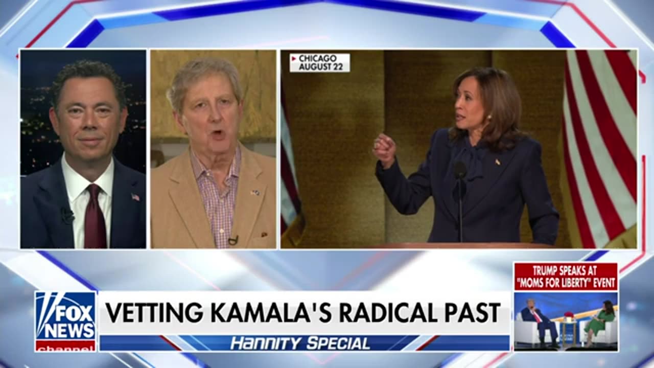 Sen. John Kennedy reacts to Kamala Harris' interview: 'It was like a wolf promising to be a vegan'
